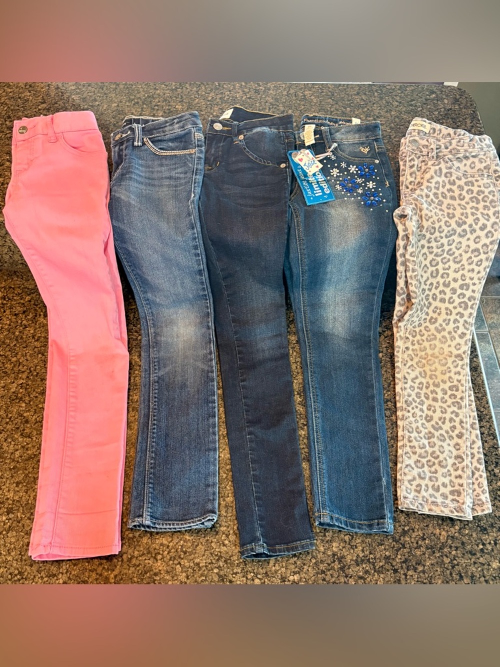 Lot of 6 Girls Jeans -additional Pics of 6th Pair